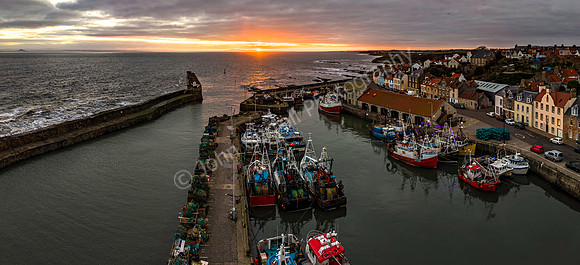 Pittenweem Sunset - 241225 FOUR
