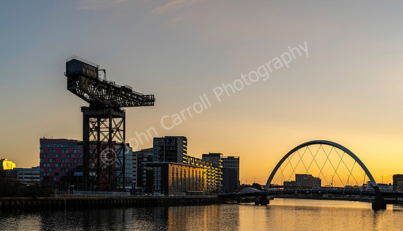 Clydeport & Arc Bridge, Glasgow - 260124