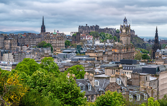 Edinburgh from Calton Hill 01