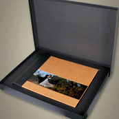 OV TanAcrylicPanoramicAlbumInBox