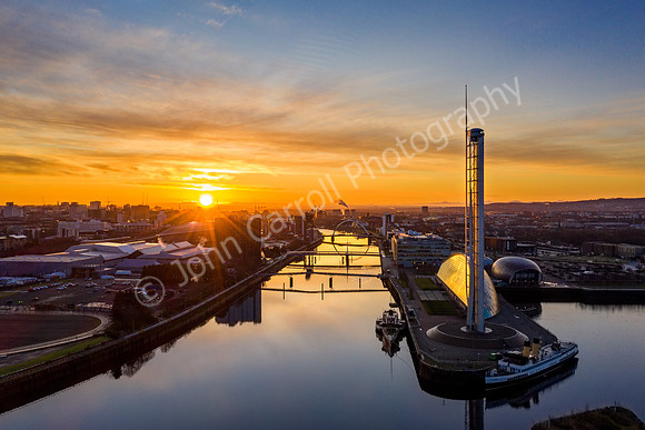 Glasgow Clydeside Sunrise 03