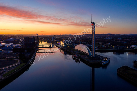 Glasgow Clydeside Sunrise 01