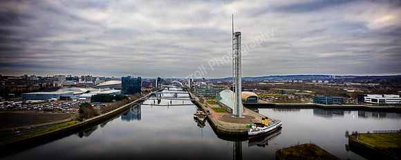 Glasgow Science Centre & Tower from the Graving Docks