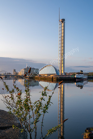 Glasgow Science Centre & Tower from Graving Docks