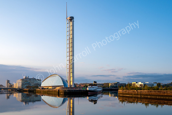 Glasgow Science Centre & Tower from Graving Docks 02