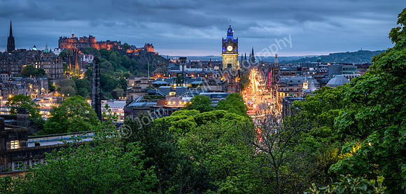 Edinburgh from Calton Hill 01
