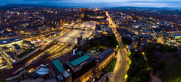 Edinburgh from Calton Hill 02