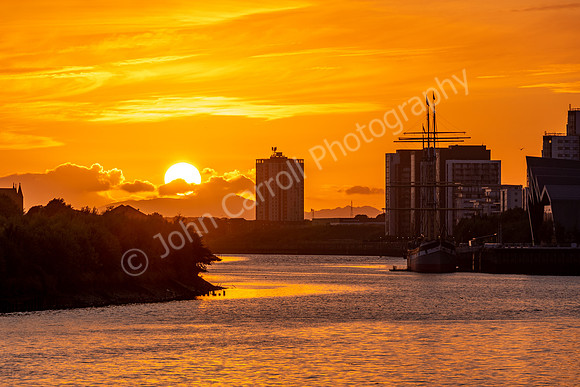 Glasgow Riverside Museum Sunset, Glasgow