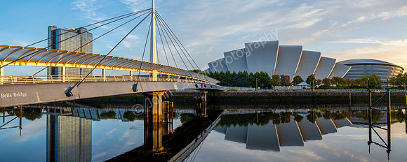 SEC & Bell's Bridge, Glasgow, Scotland - JCP0620