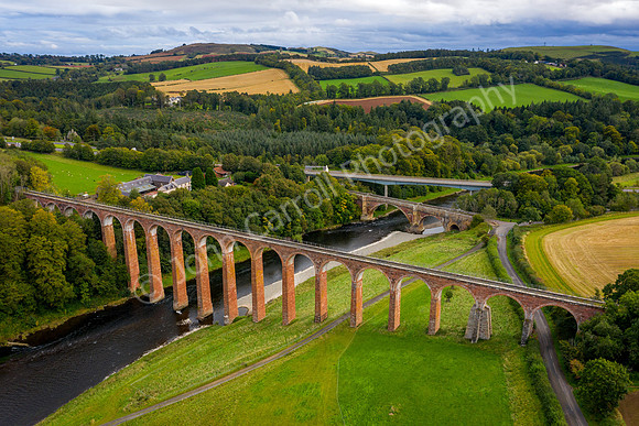 Leaderfoot Viaduct, Melrose, Scotland