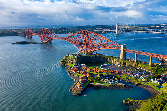 North Queensferry & Forth Bridges, Scotland
