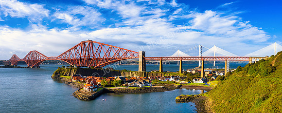 Forth Bridges, North Queensferry, Scotland 02