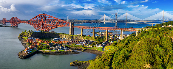 Forth Bridges, North Queensferry, Scotland