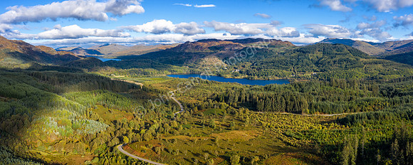 The Duke's Pass in the Loch Lomond & Trossachs National Park, Scotland