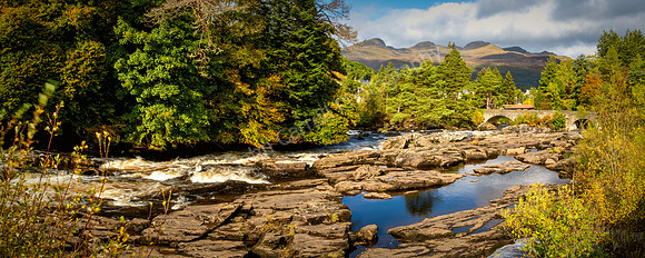 Falls of Dochart, Killin, Scotland 02