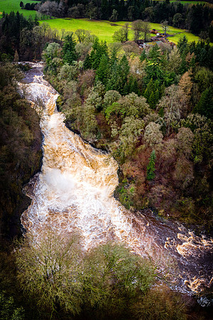 Corra Linn, Falls of Clyde, New Lanark 04
